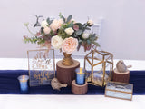 Navy & gold theme solemnization package