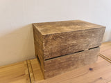 Medium rustic wooden crate