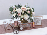 Rose gold glamour theme solemnization package