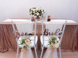 Romantic rose gold theme solemnization package