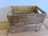 Medium rustic wooden crate