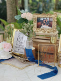 Gold decorative photo frames