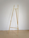 Gold easel stand